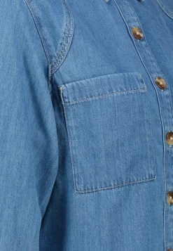 Damen Jeansbluse mit Lyocell TYLA SHIRT BRIGHT MID STONE