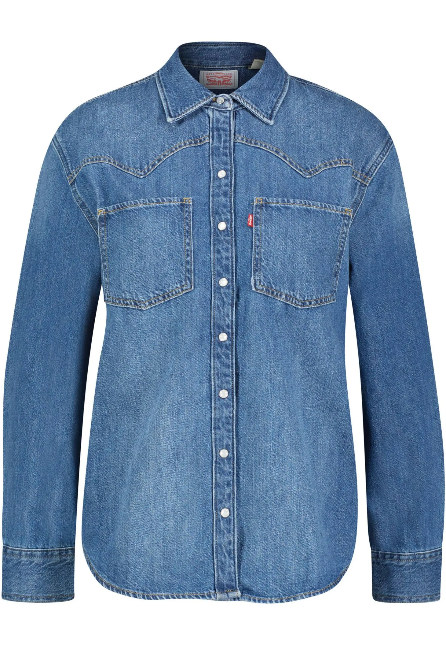 Damen Jeansbluse TEODORA