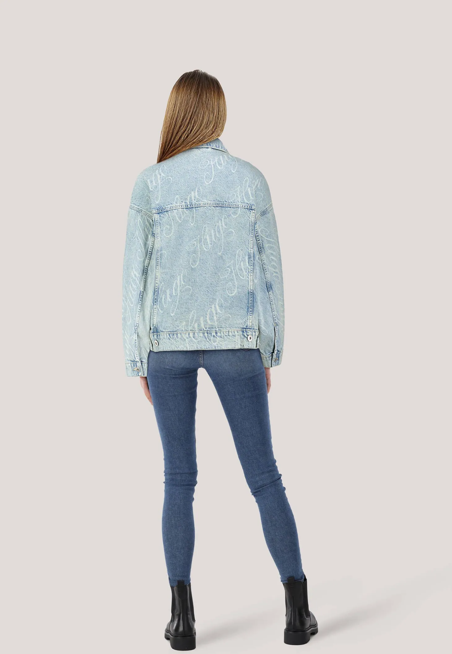 Damen Jeansjacke LOU_B Boxy Fit