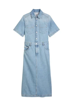 Damen Jeanskleid aus Baumwolle