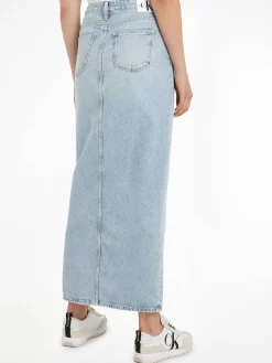 Damen Jeansrock MAXI SKIRT