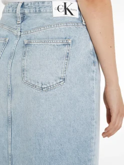 Damen Jeansrock MAXI SKIRT