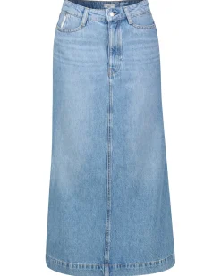 Damen Jeansrock MAXI WIDE