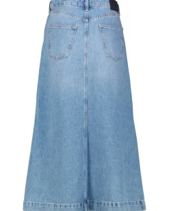 Damen Jeansrock MAXI WIDE
