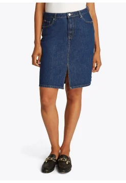 Damen Jeansrock Straight Fit