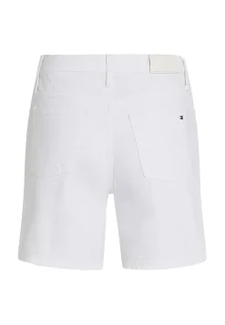 Damen Jeansshorts DNM STRAIGHT SHORT RW WHITE Straight Fit
