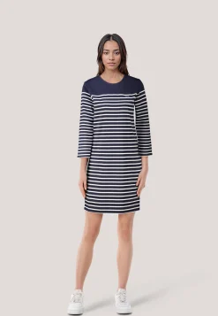 Damen Jerseykleid BRETON C-NECK DRESS
