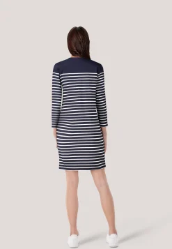 Damen Jerseykleid BRETON C-NECK DRESS
