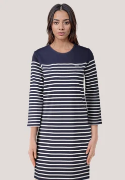 Damen Jerseykleid BRETON C-NECK DRESS