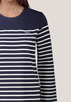 Damen Jerseykleid BRETON C-NECK DRESS