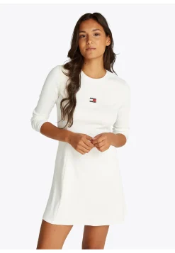 Damen Jerseykleid TJW FIT & FLARE BADGE DRESS