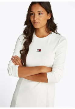Damen Jerseykleid TJW FIT & FLARE BADGE DRESS