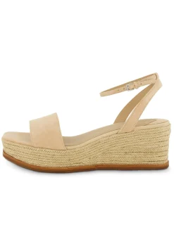 Damen Keilsandaletten ESPADRILLE mit Wildleder