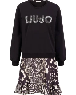 Damen Kleid ABITO FELPA