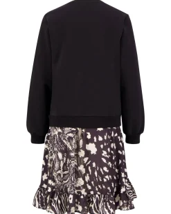 Damen Kleid ABITO FELPA