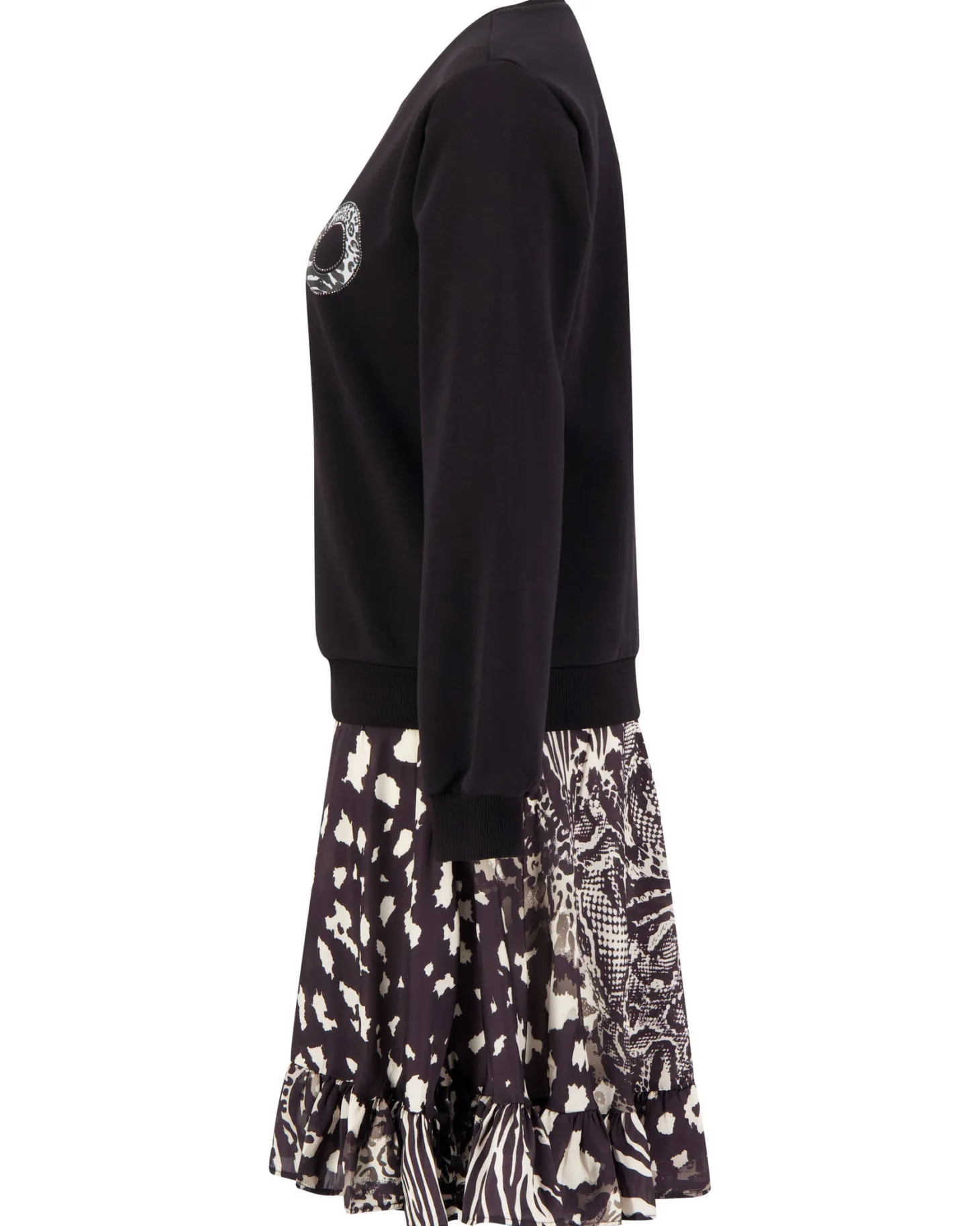 Damen Kleid ABITO FELPA