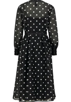 Damen Kleid aus Leinen und Seide