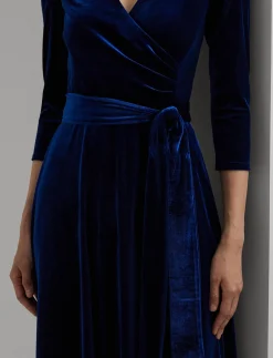 Damen Kleid aus Samt