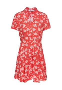 Damen Kleid mit Blumenprint