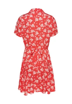 Damen Kleid mit Blumenprint