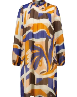 Damen Kleid mit Seide