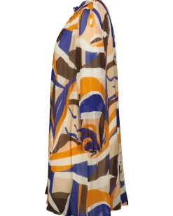 Damen Kleid mit Seide