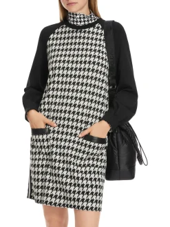 Damen Kleid mit Stehkragen