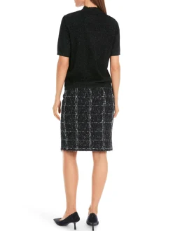 Damen Kurzarmpullover