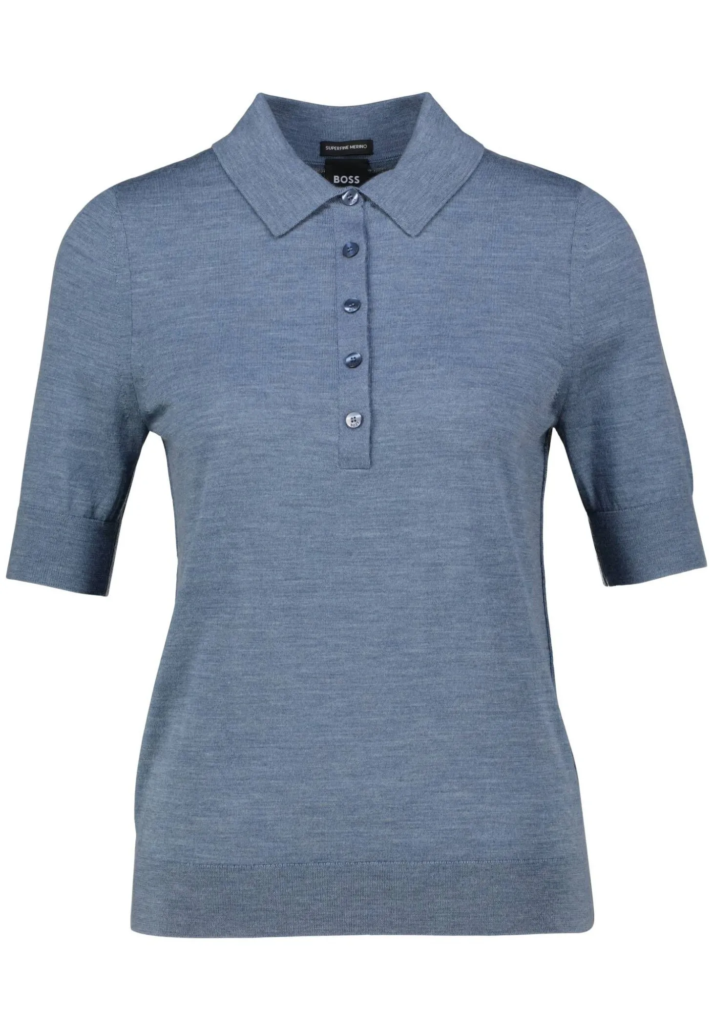 Damen Kurzarm-Pullover aus Wolle