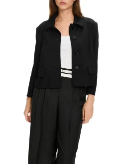 Damen Kurzjacke mit Ärmelschlitzen