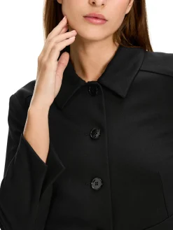 Damen Kurzjacke mit Ärmelschlitzen