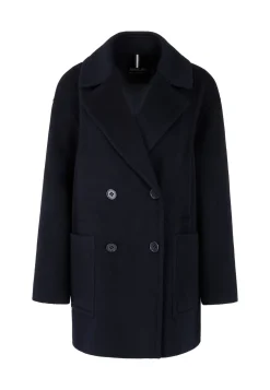 Damen Kurzmantel aus Wolle