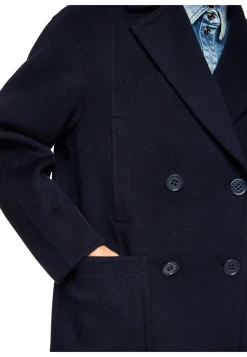 Damen Kurzmantel aus Wolle