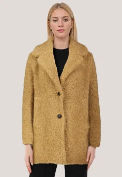 Damen Kurzmantel mit Alpaka BOUCLE