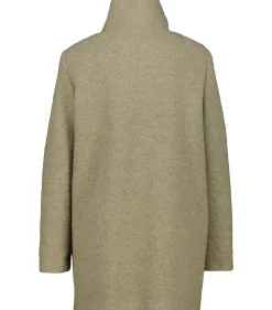 Damen Kurzmantel mit Wolle