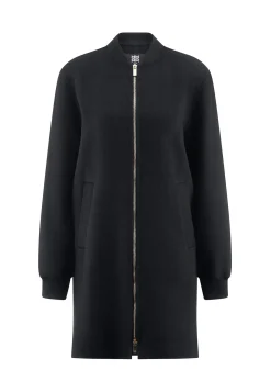 Damen Kurzmantel mit Wolle