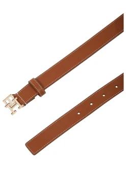 Damen Ledergürtel mit TH-Monogramm