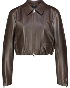 Damen Lederjacke aus Lammnappa