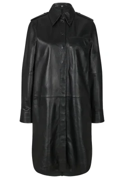 Damen Lederkleid aus Lammnappa