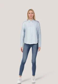 Damen Leinenbluse