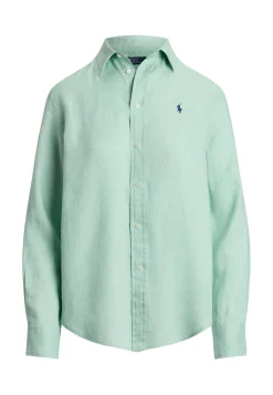 Damen Leinenbluse Classic Fit