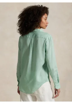 Damen Leinenbluse Classic Fit