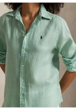 Damen Leinenbluse Classic Fit