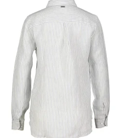 Damen Leinenbluse MARINE Relaxed Fit