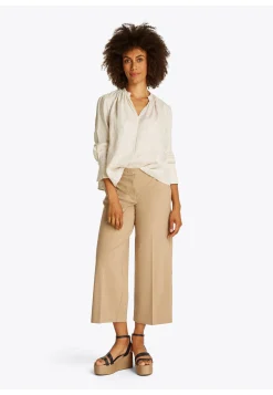 Damen Leinenbluse Relaxed Fit