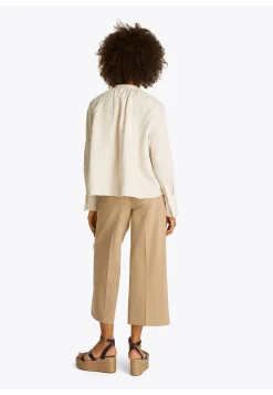 Damen Leinenbluse Relaxed Fit