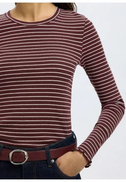 Damen Longsleeve ANNA Slim Fit