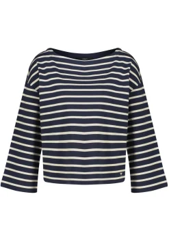 Damen Longsleeve aus Interlock-Jersey Boxy Fit