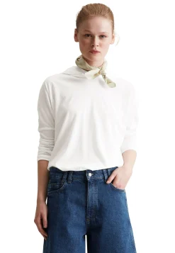 Damen Longsleeve mit Kapuze