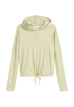 Damen Longsleeve mit Kapuze